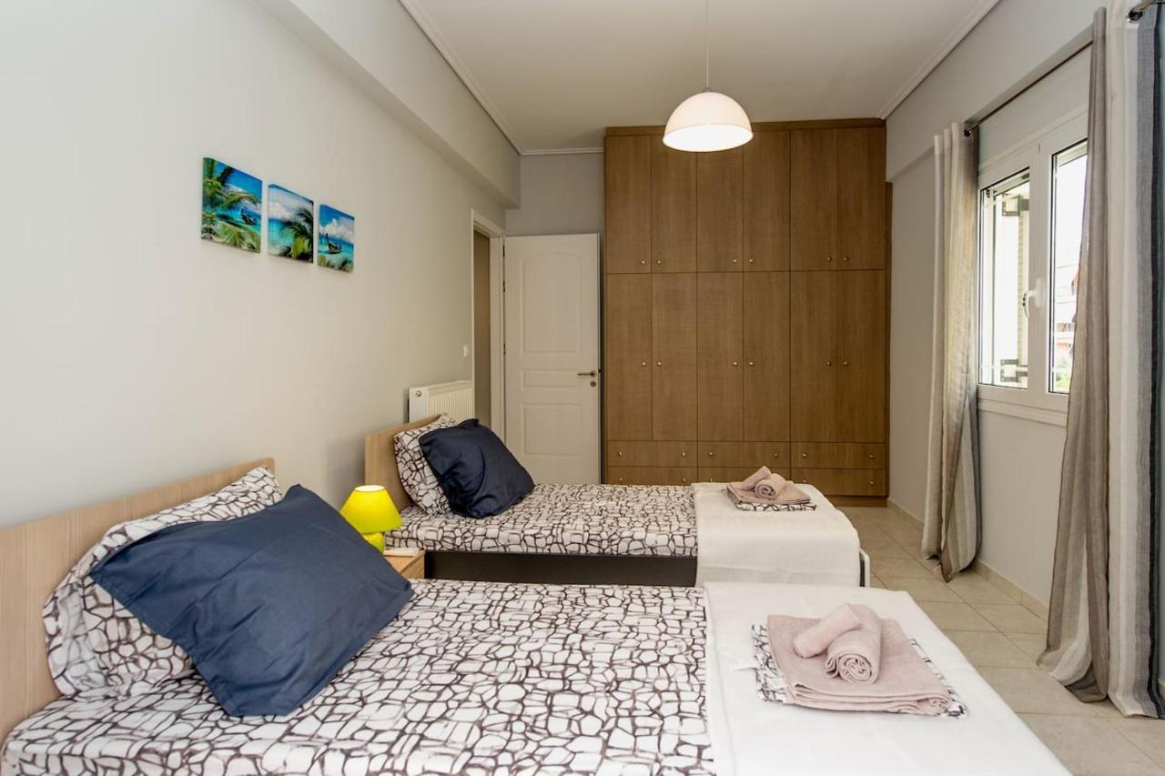 Thano'S Stylish Flat Just 150M To The Beach Faraí Esterno foto